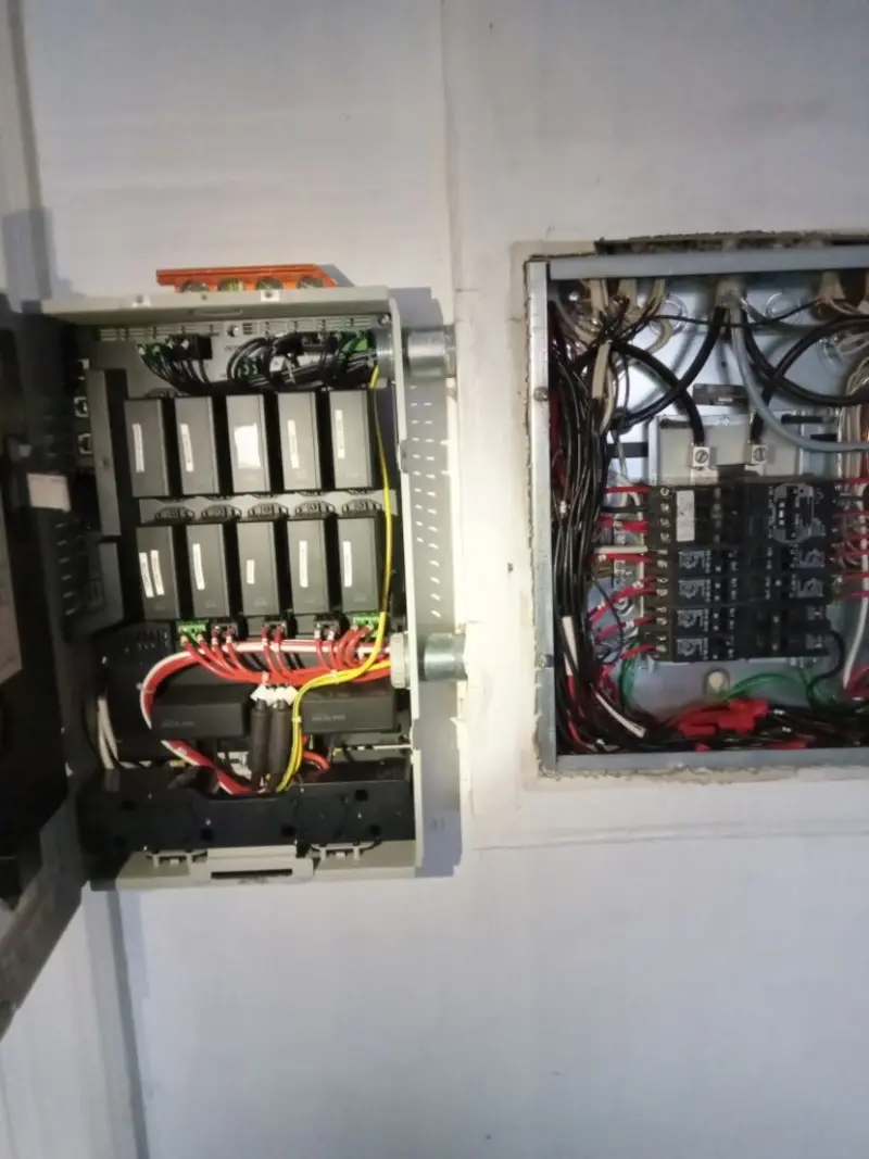 Electrical panel upgrade completed for Indoor Lighting Installation in Butler